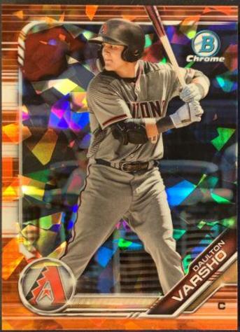 Daulton Varsho [Orange Refractor] #BDC-176
