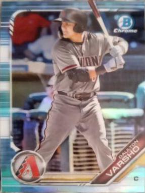 Daulton Varsho [Sky Blue Refractor] #BDC-176