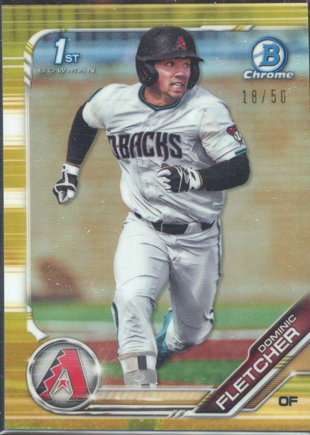 Dominic Fletcher [Gold Refractor] #BDC-35