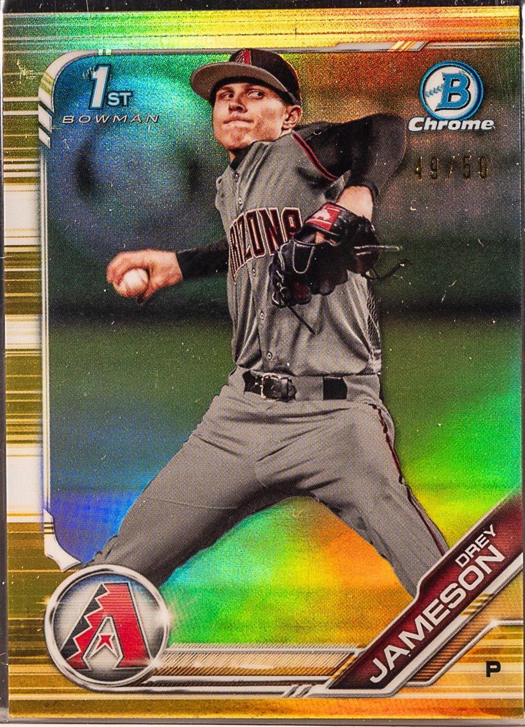 Drey Jameson [Gold Refractor] #BDC-194