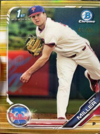 Erik Miller [Gold Refractor] #BDC-191