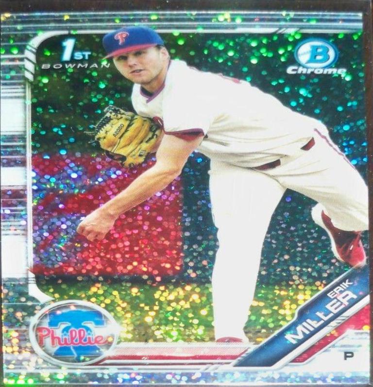 Erik Miller [Sparkle Refractor] #BDC-191