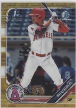 Erik Rivera [Gold Refractor] #BDC-77