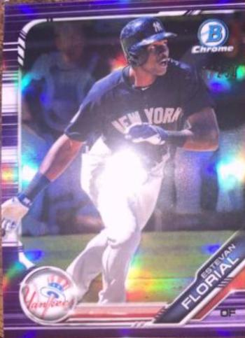 Estevan Florial [Purple Refractor] #BDC-30