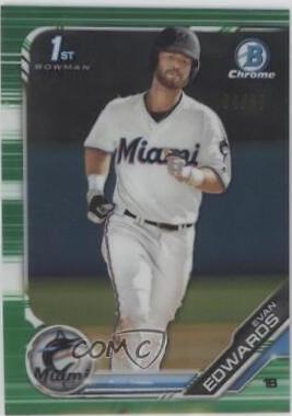 Evan Edwards [Green Refractor] #BDC-168