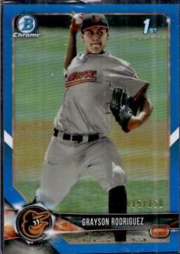Grayson Rodriguez [Blue Refractor] #BDC-121