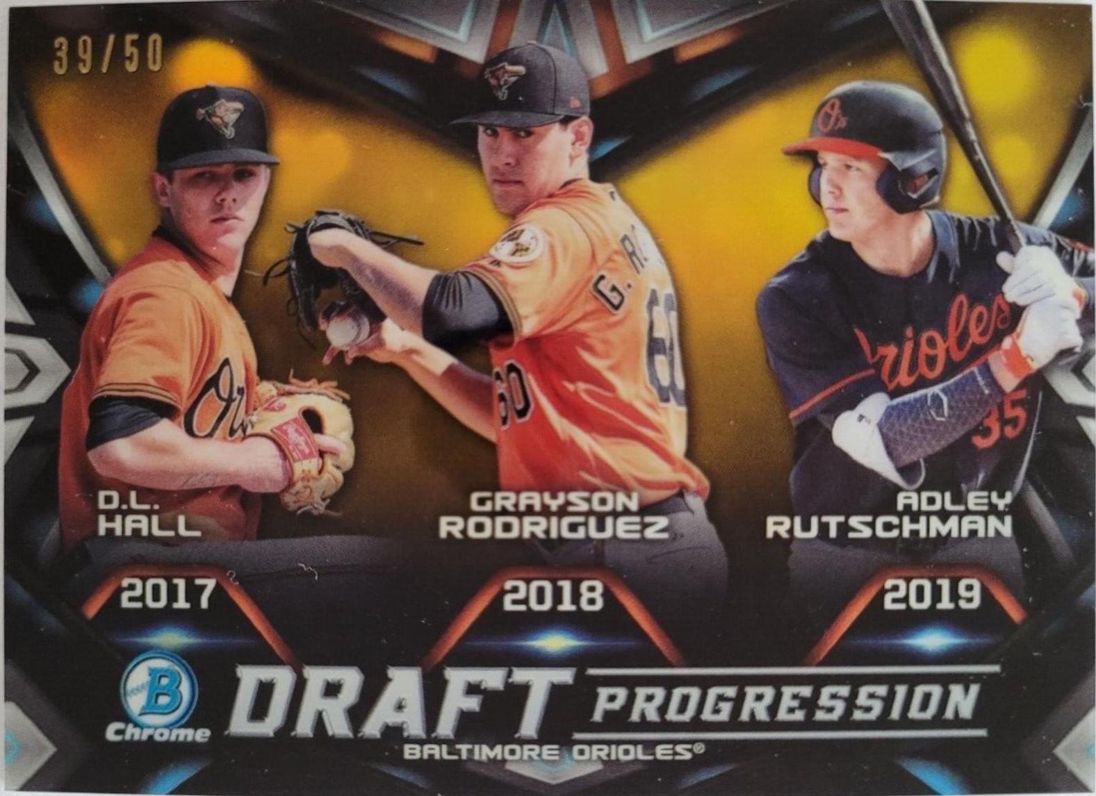 Grayson Rodriguez [Gold Refractor] #BDC-121