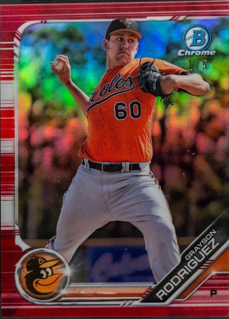 Grayson Rodriguez [Red Refractor] #BDC-121