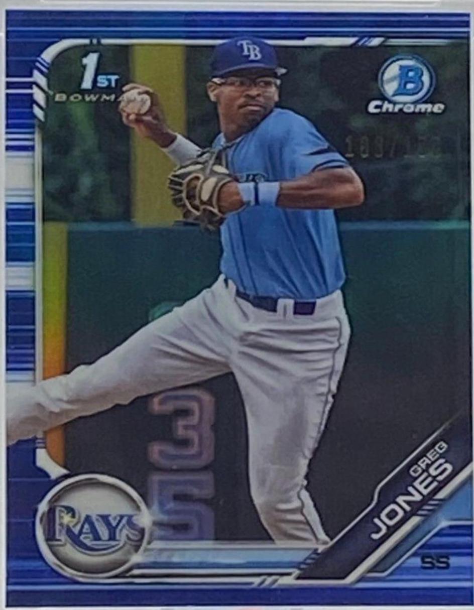 Greg Jones [Blue Refractor] #BDC-66