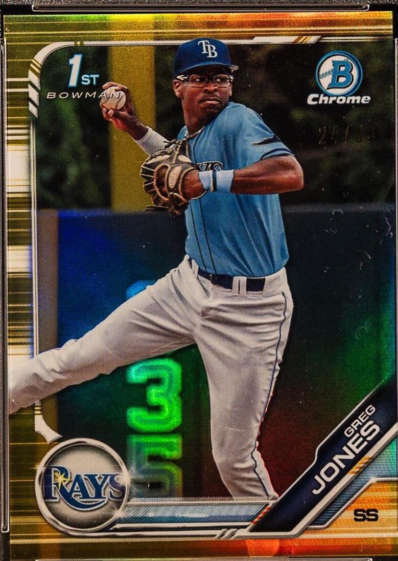 Greg Jones [Gold Refractor] #BDC-66