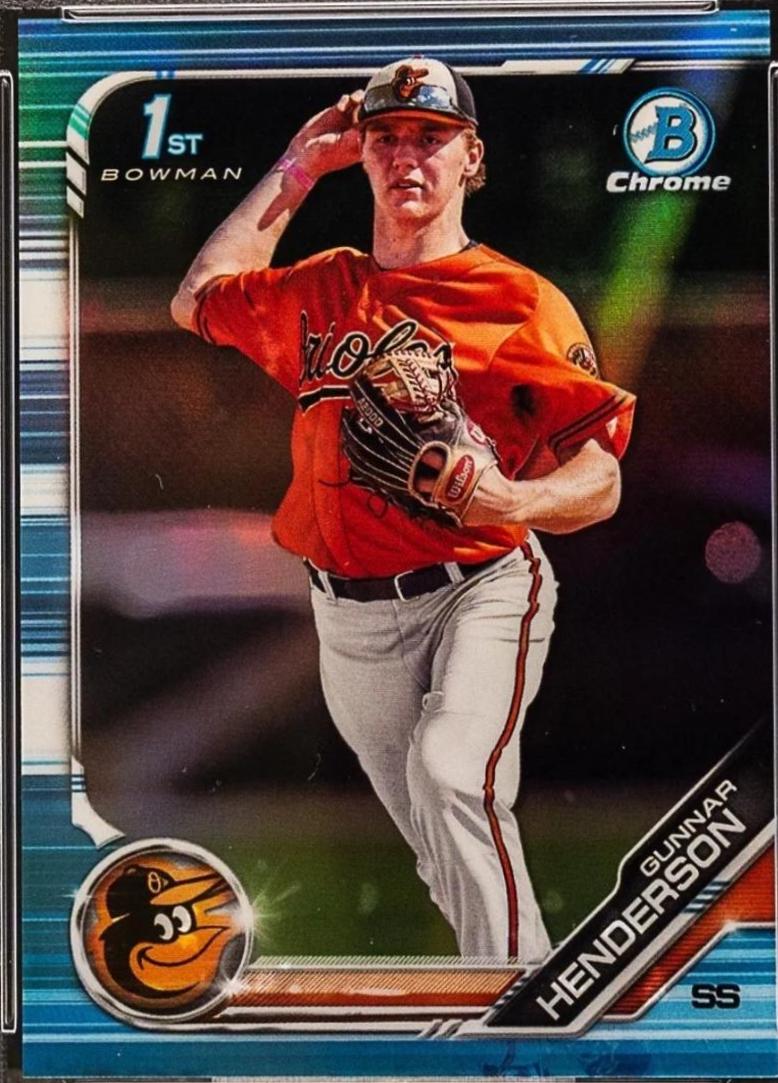 Gunnar Henderson [Sky Blue Refractor] #BDC-22