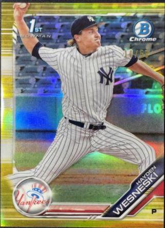 Hayden Wesneski [Gold Refractor] #BDC-177