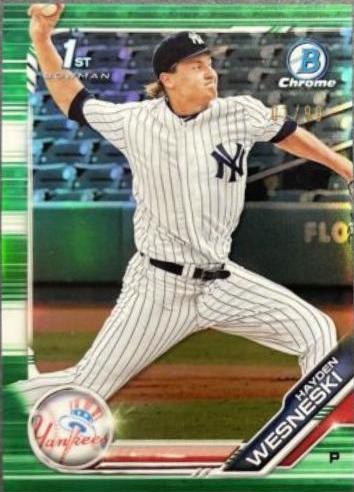 Hayden Wesneski [Green Refractor] #BDC-177