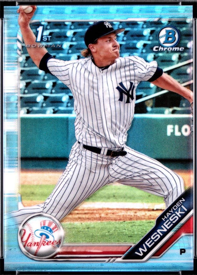 Hayden Wesneski [Sky Blue Refractor] #BDC-177