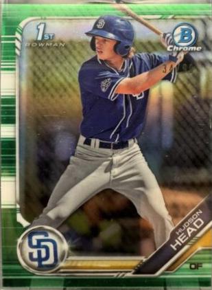 Hudson Head [Green Refractor] #BDC-69