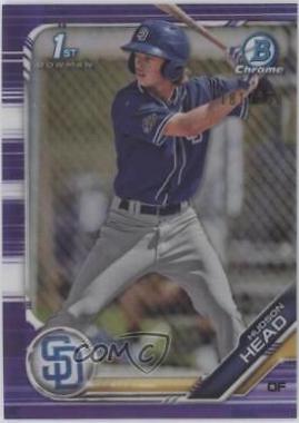 Hudson Head [Purple Refractor] #BDC-69