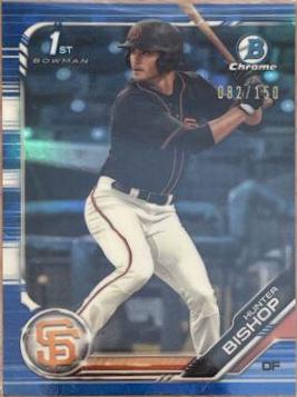 Hunter Bishop [Blue Refractor] #BDC-31