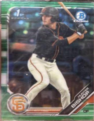 Hunter Bishop [Green Refractor] #BDC-31