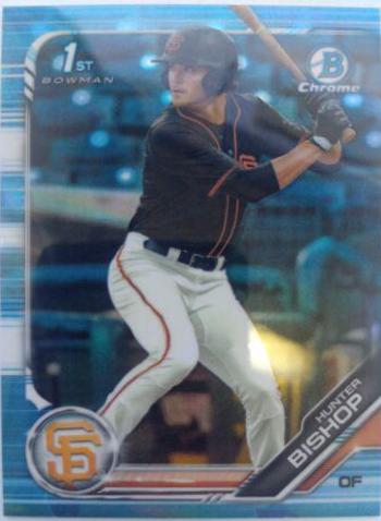Hunter Bishop [Sky Blue Refractor] #BDC-31