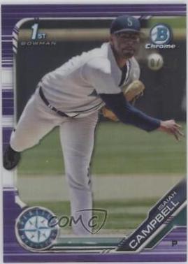 Isaiah Campbell [Purple Refractor] #BDC-11