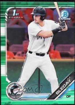 J.J. Bleday [Green Refractor] #BDC-150