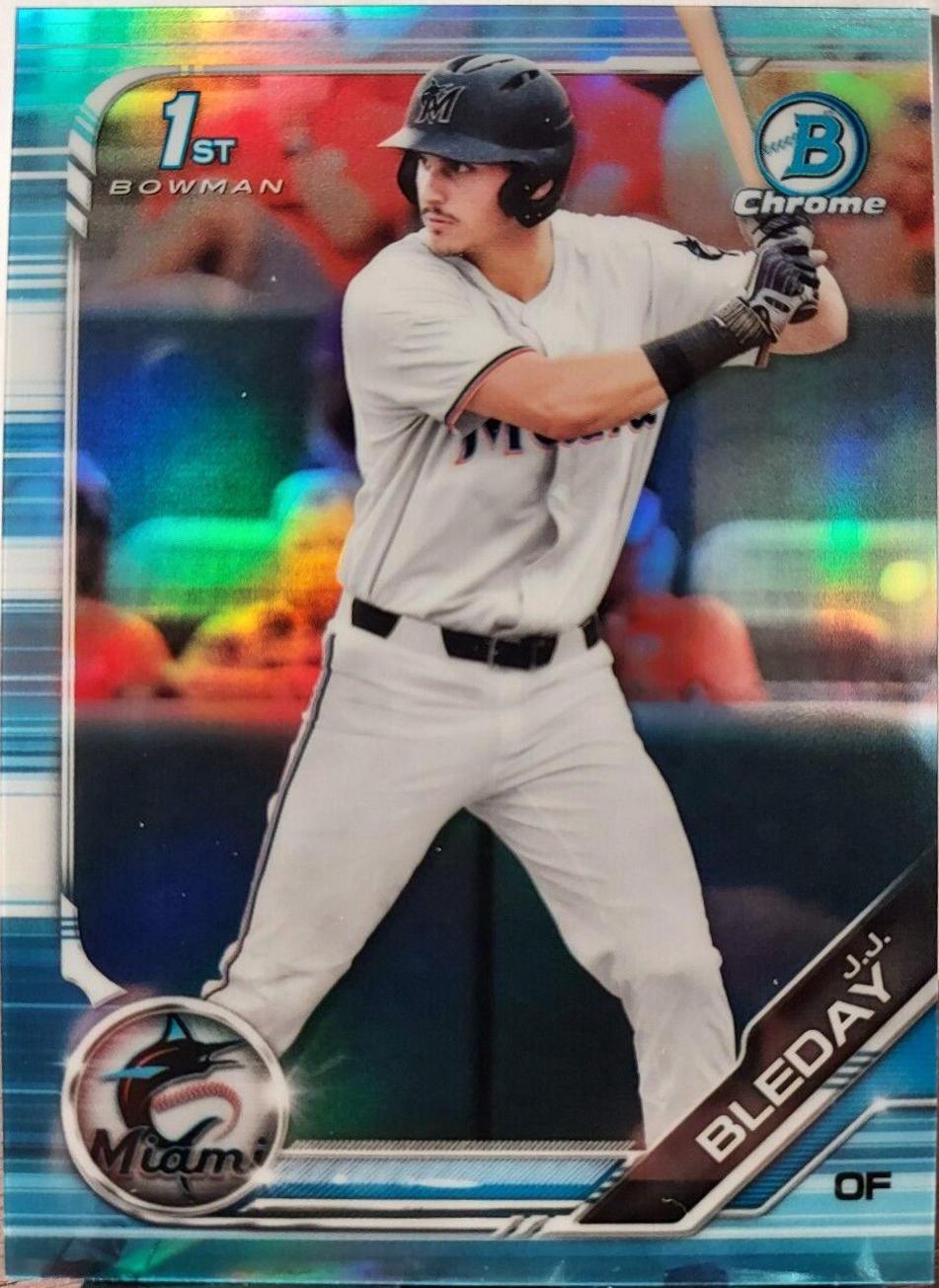 J.J. Bleday [Sky Blue Refractor] #BDC-150