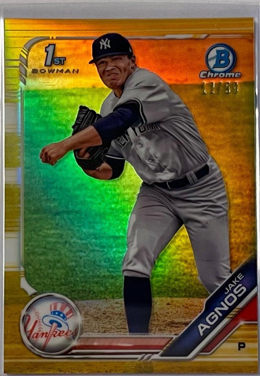 Jake Agnos [Gold Refractor] #BDC-72