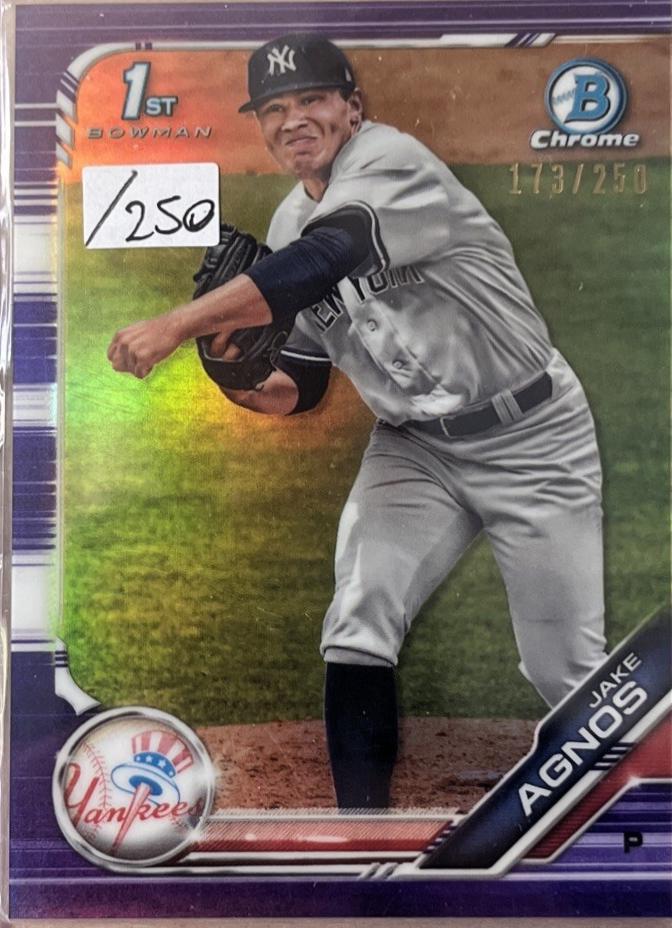 Jake Agnos [Purple Refractor] #BDC-72