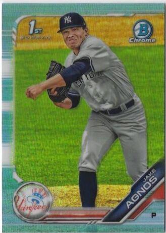 Jake Agnos [Sky Blue Refractor] #BDC-72