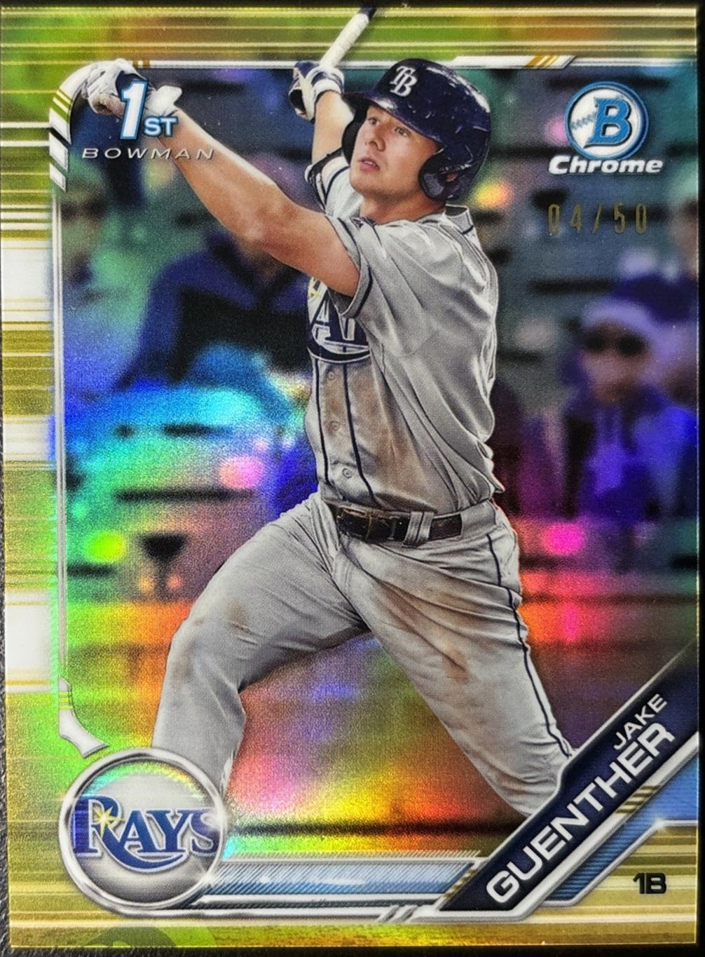 Jake Guenther [Gold Refractor] #BDC-96