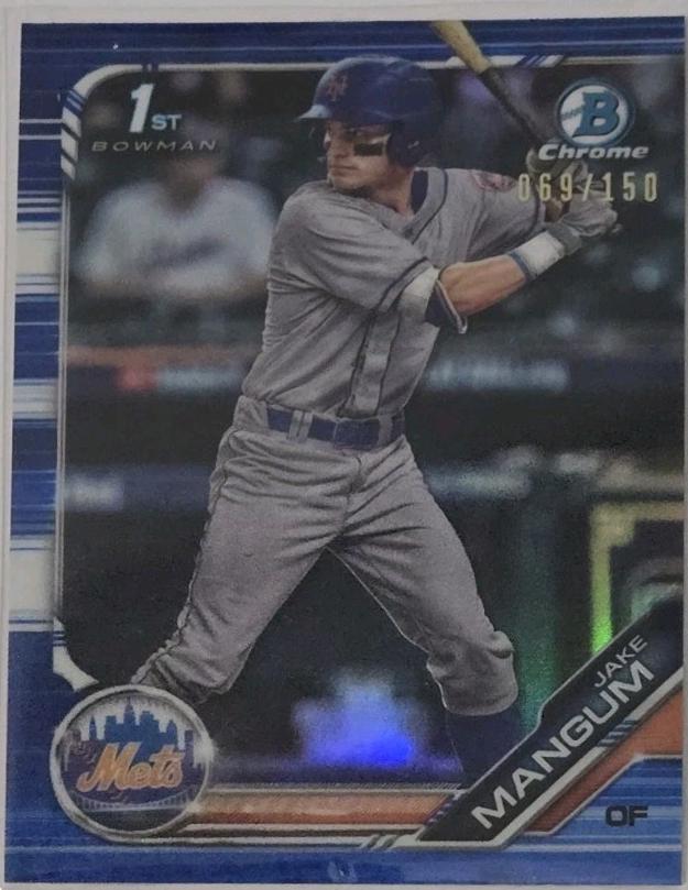 Jake Mangum [Blue Refractor] #BDC-95