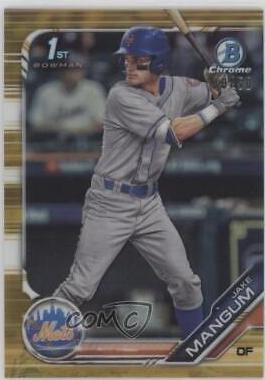 Jake Mangum [Gold Refractor] #BDC-95