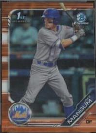 Jake Mangum [Orange Refractor] #BDC-95