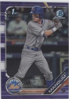 Jake Mangum [Purple Refractor] #BDC-95