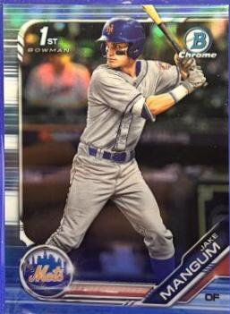 Jake Mangum [Sky Blue Refractor] #BDC-95