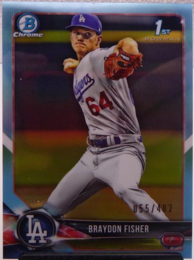 Jake Sanford [Sky Blue Refractor] #BDC-82