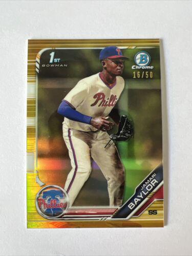 Jamari Baylor [Gold Refractor] #BDC-41