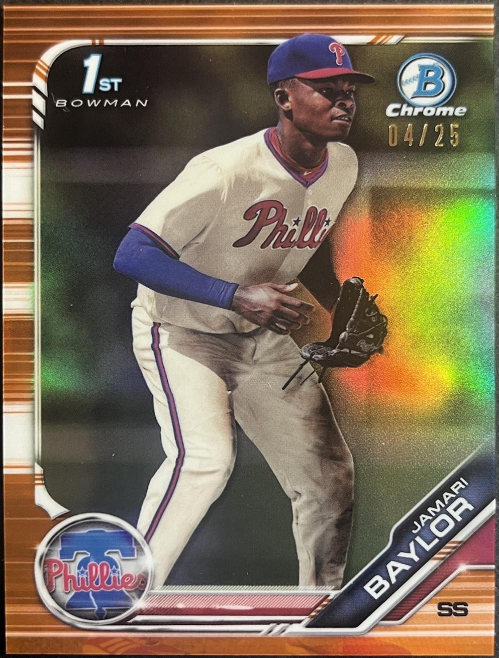 Jamari Baylor [Orange Refractor] #BDC-41