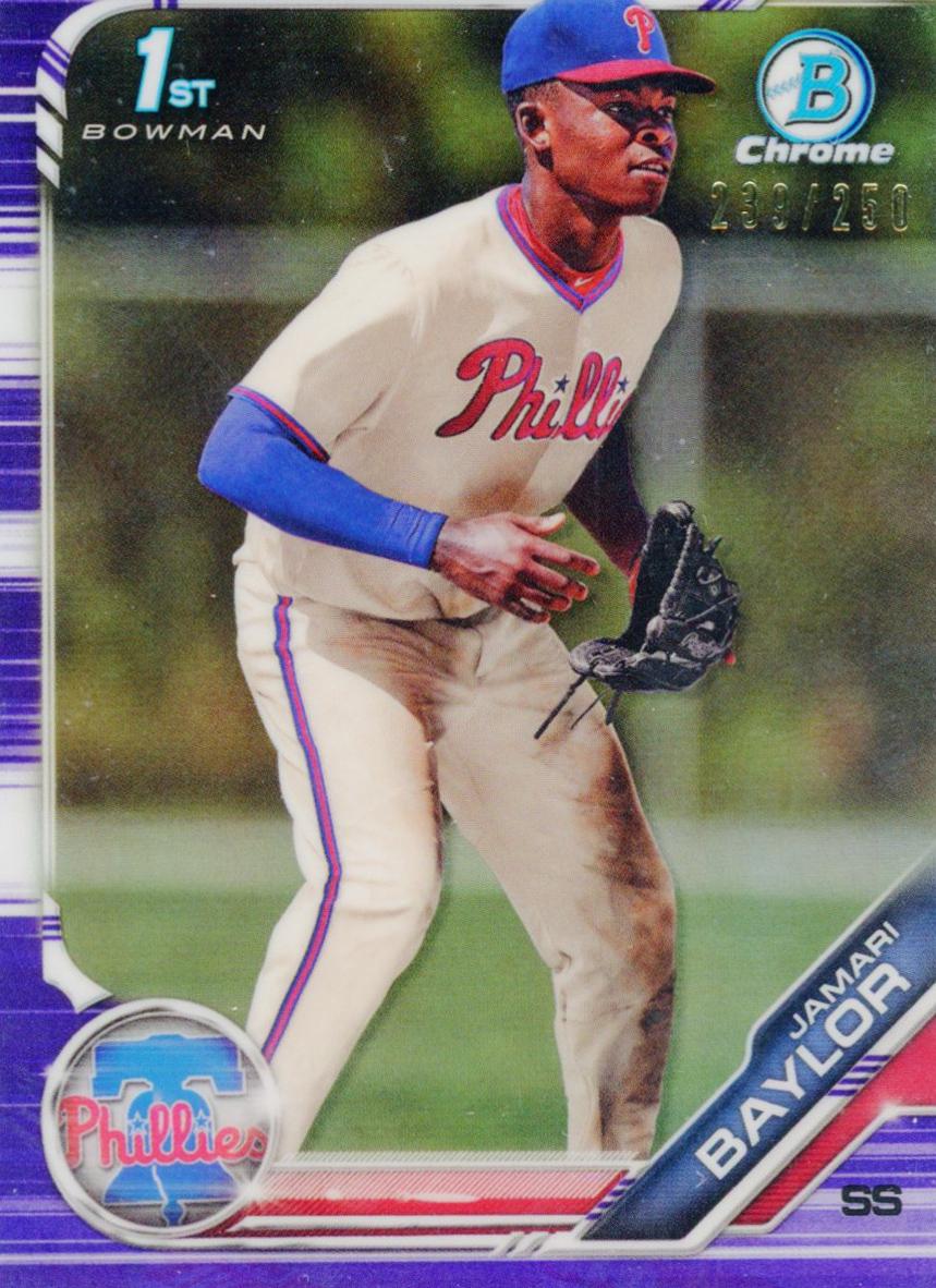 Jamari Baylor [Purple Refractor] #BDC-41
