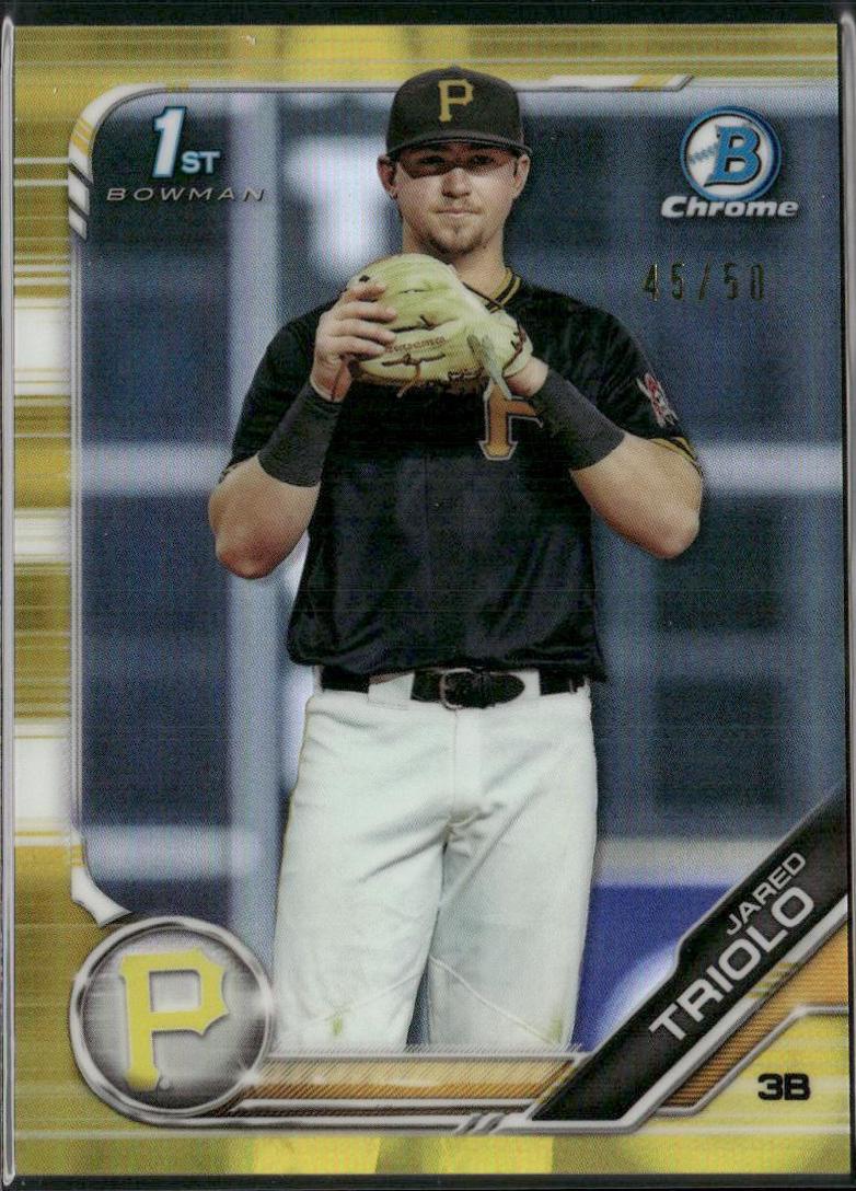 Jared Triolo [Gold Refractor] #BDC-161