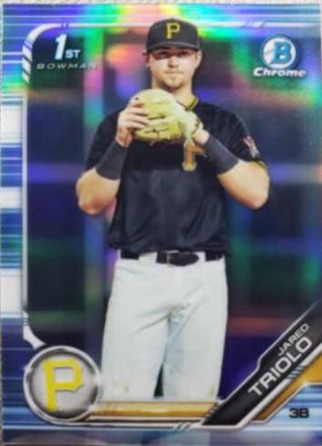 Jared Triolo [Sky Blue Refractor] #BDC-161