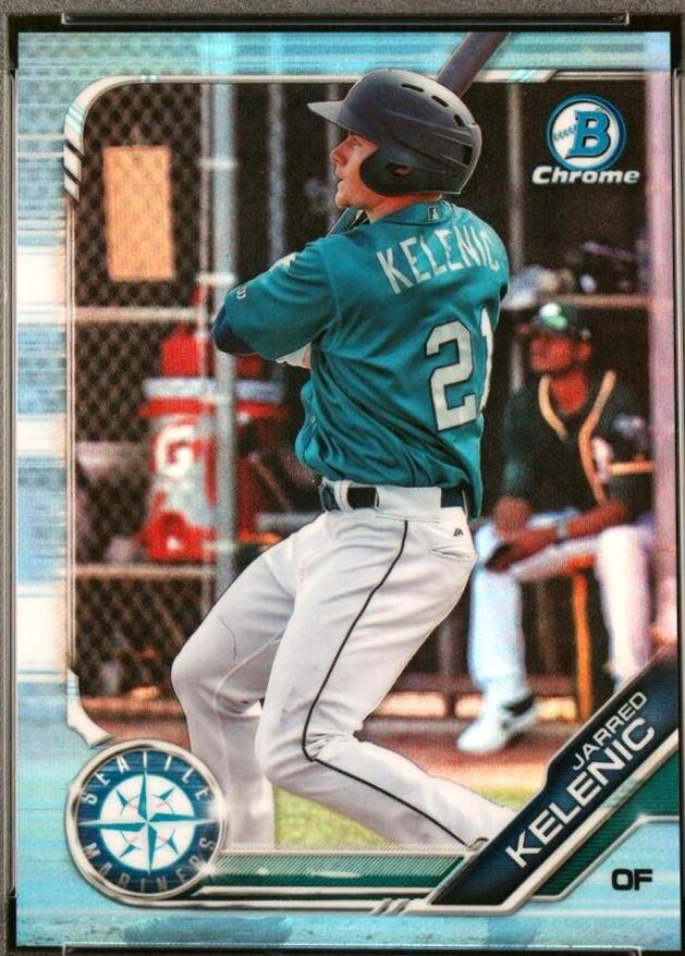 Jarred Kelenic [Sky Blue Refractor] #BDC-2
