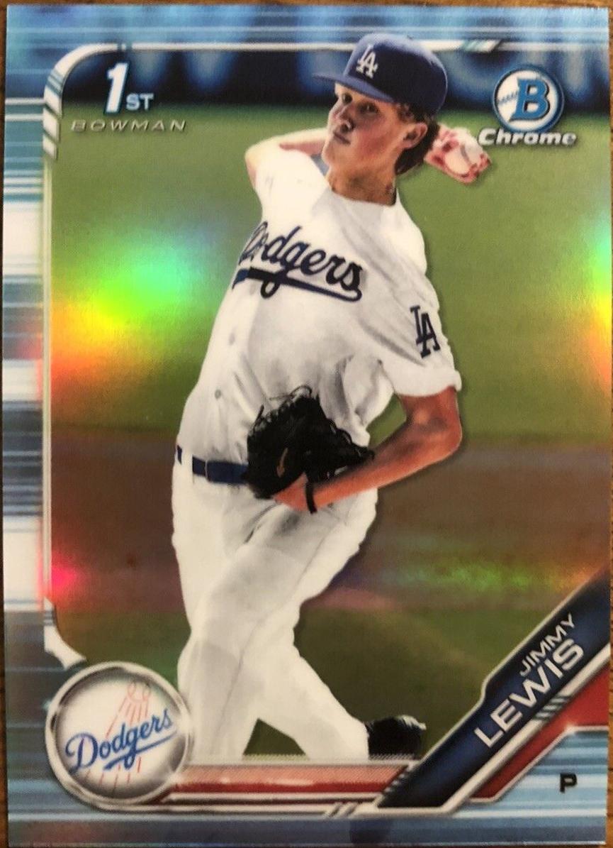 Jimmy Lewis [Sky Blue Refractor] #BDC-132