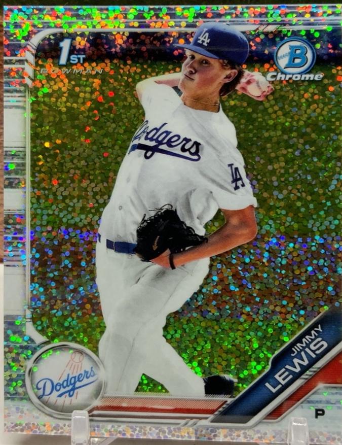 Jimmy Lewis [Sparkle Refractor] #BDC-132