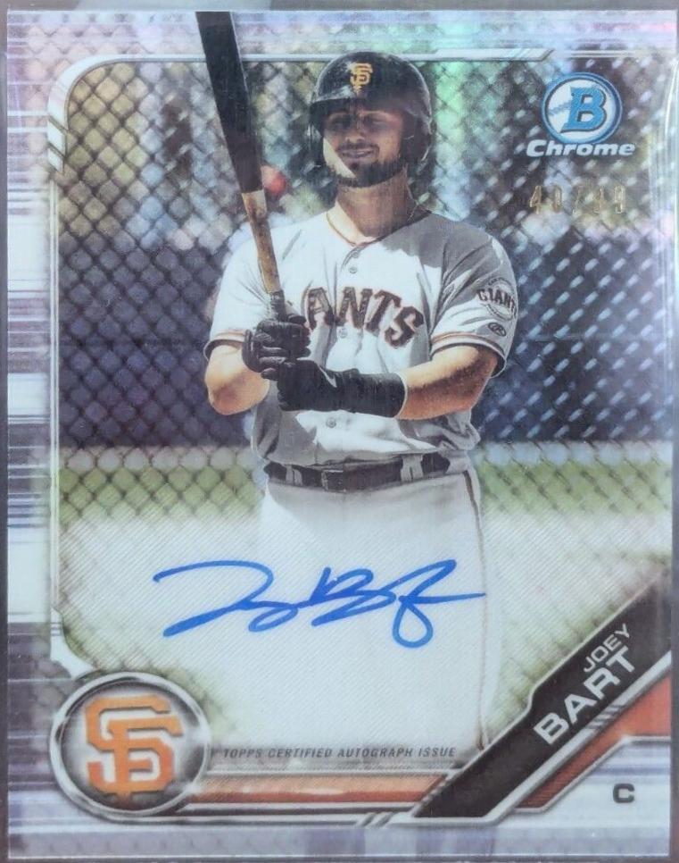 Joey Bart [Batting Autograph] #BDC-134