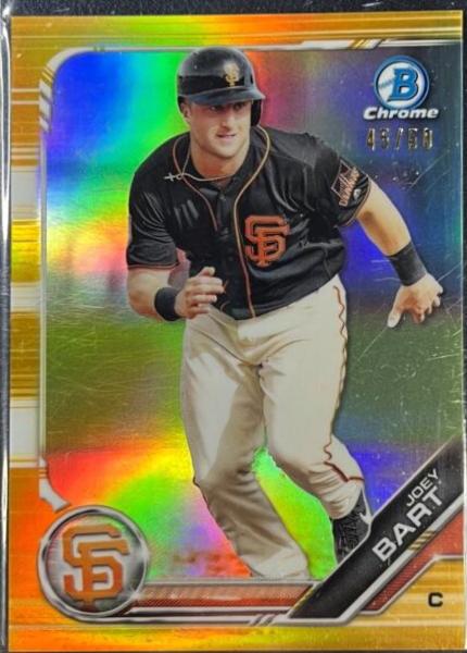 Joey Bart [Gold Refractor] #BDC-134