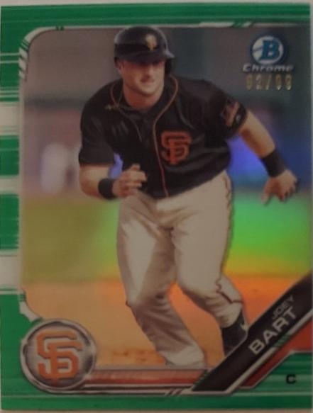 Joey Bart [Green Refractor] #BDC-134