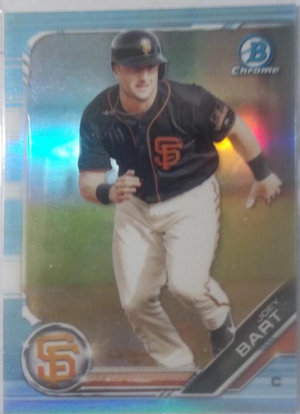Joey Bart [Sky Blue Refractor] #BDC-134