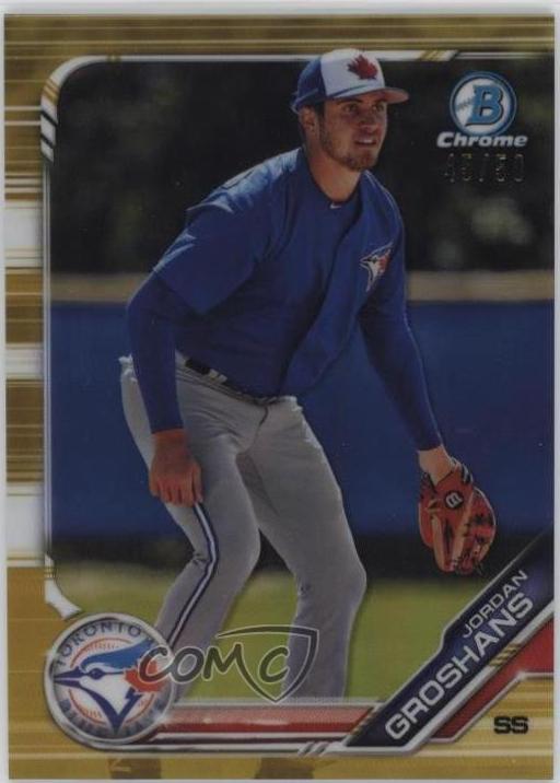Jordan Groshans [Gold Refractor] #BDC-18