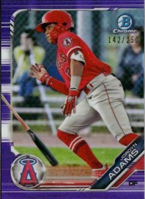Jordyn Adams [Purple Refractor] #BDC-158